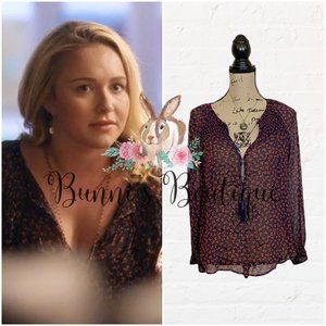 Juliette Barnes' Joie Vivette Peasant Blouse